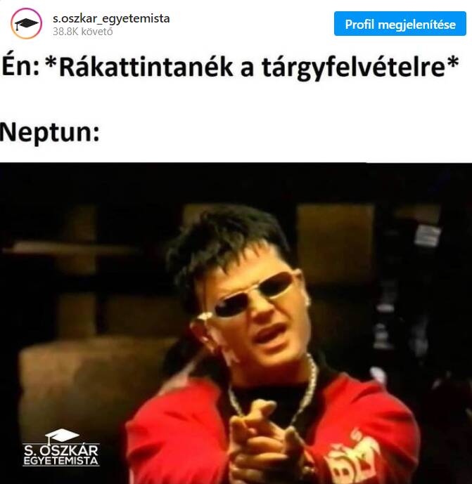 NEPTUN <3 TÁRGYFELVÉTEL