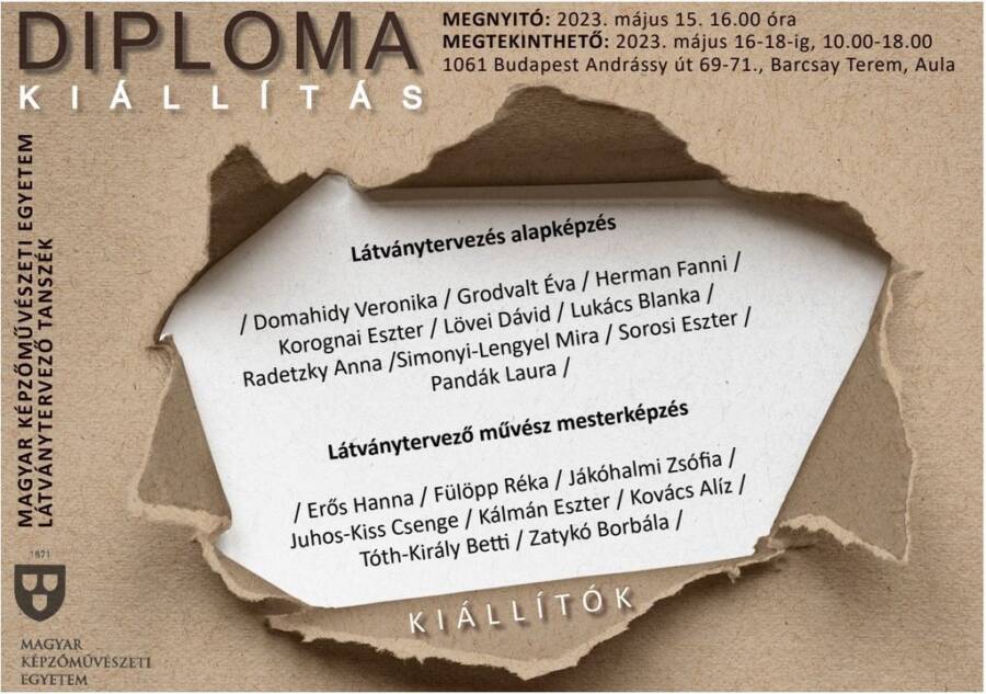 DIPLOMA KIÁLLÍTÁS