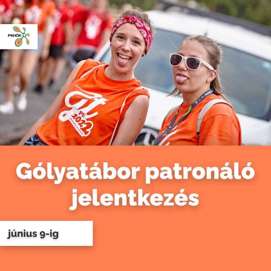 JELENTKEZZ GÓLYATÁBOR PATRÓNÁLÓNAK!