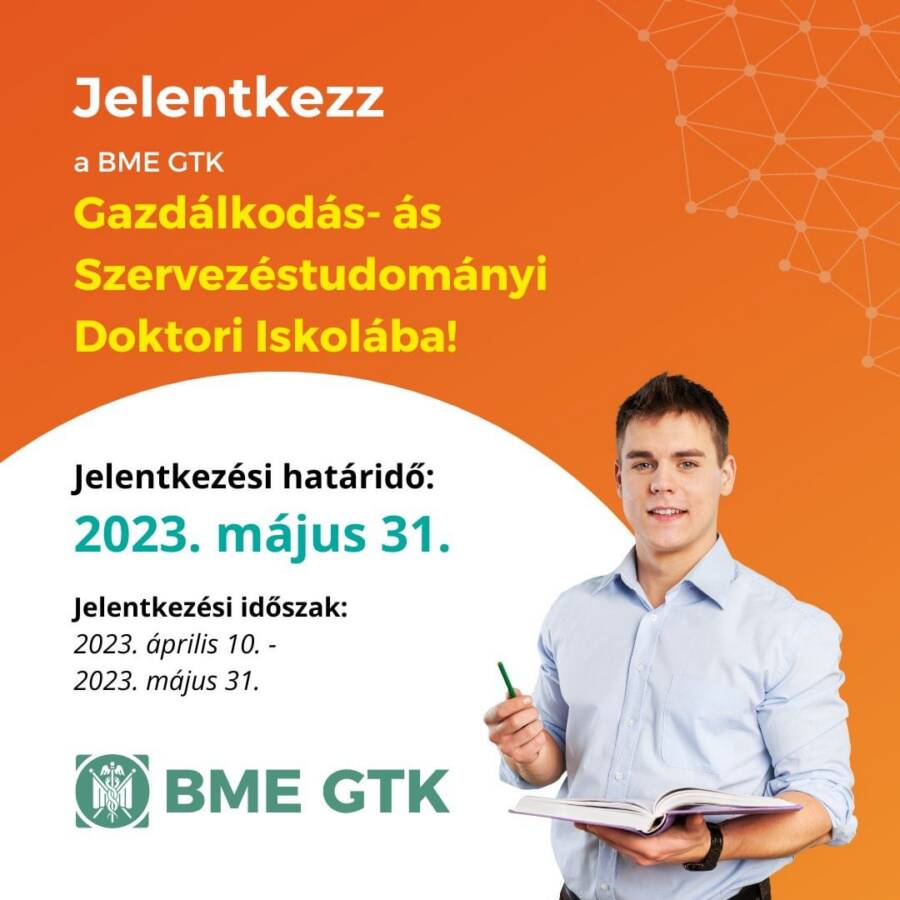 DOKTORI ISKOLA INDUL A BME-N