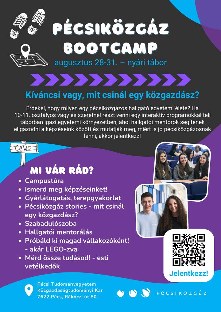 PÉCSI KÖZGÁZ BOOTCAMP