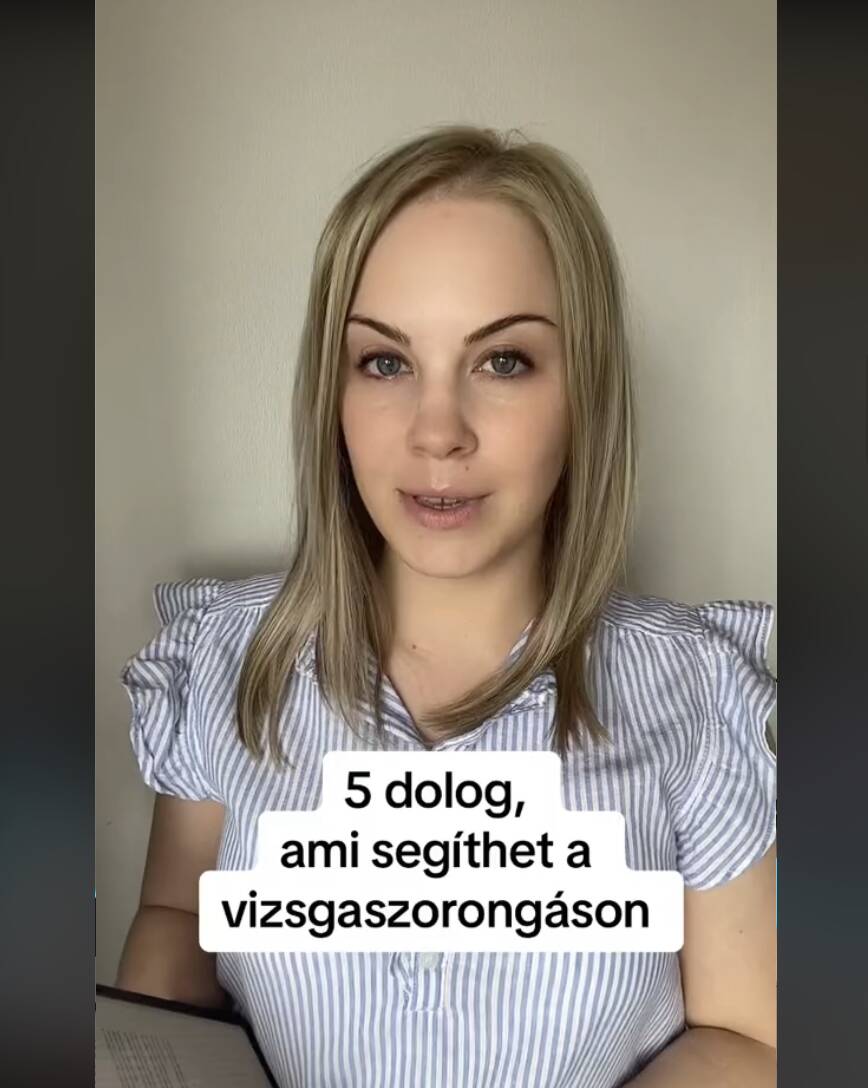 TIPPEK VIZSGASZORONGÁS ELLEN