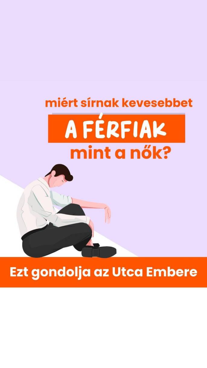 MIÉRT SÍRNAK KEVESEBBET A FÉRFIAK?