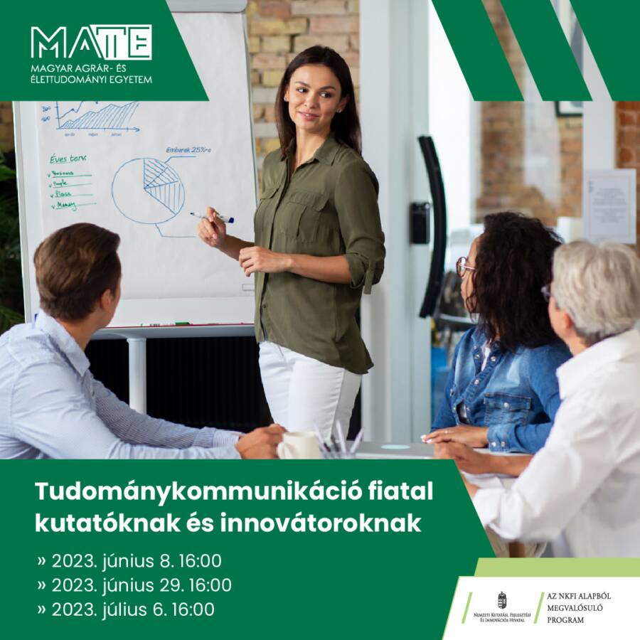 TUDOMÁNYKOMMUNIKÁCIÓ FIATAL KUTATKÓKNAK ÉS INNOVÁTOROKNAK