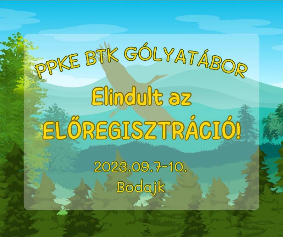 PPKE X GÓLYATÁBOR