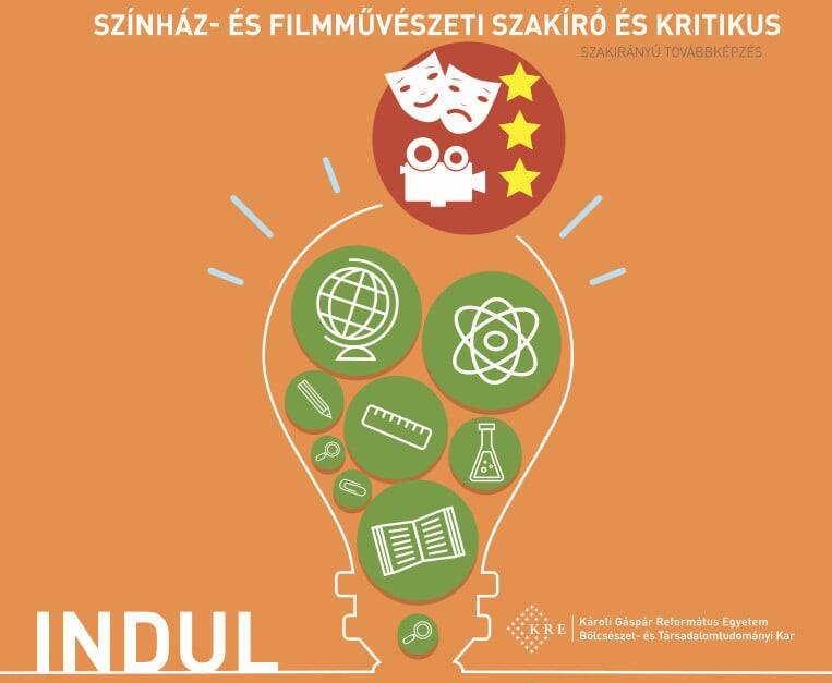 SZÍNHÁZ-ÉS FILMMŰVÉSZETI SZAKÍRÓ, KRITIKUS TOVÁBBKÉPZÉS INDUL A KÁROLIN