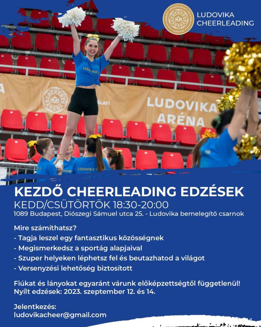 KEZDŐ CHEERLEADING EDZÉSEK