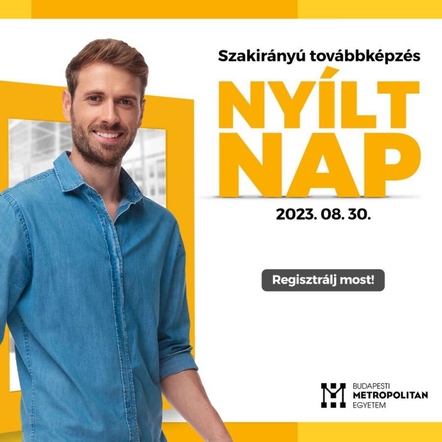 NYÍLT NAP A SZAKIRÁNYÚ TOVÁBBKÉPZÉSEKRŐL