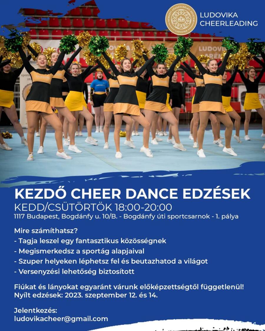 KEZDŐ CHEER DANCE EDZÉSEK