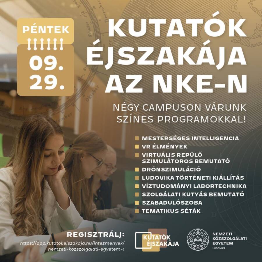 KUTATÓK ÉJSZAKÁJA NKE-N