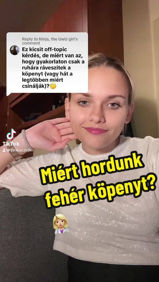 MIÉRT HORDANAK FEHÉR KÖPENYT AZ ORVOSOK?