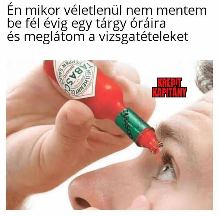 AMIKOR NEM JÁROK BE, DE VIZSGÁZNI KELL