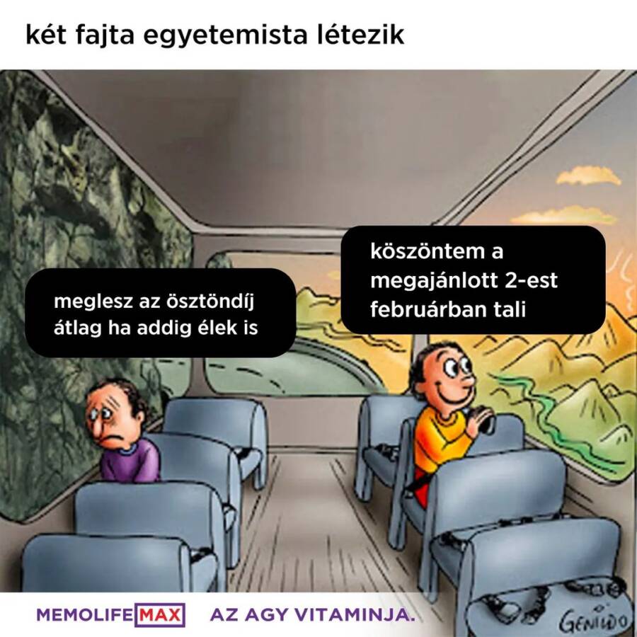 KÉTFÉLE EGYETEMISTA LÉTEZIK