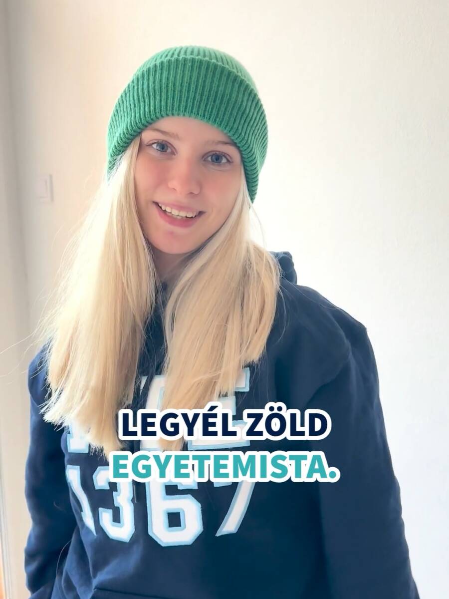 ZÖLD EGYETEMISTA