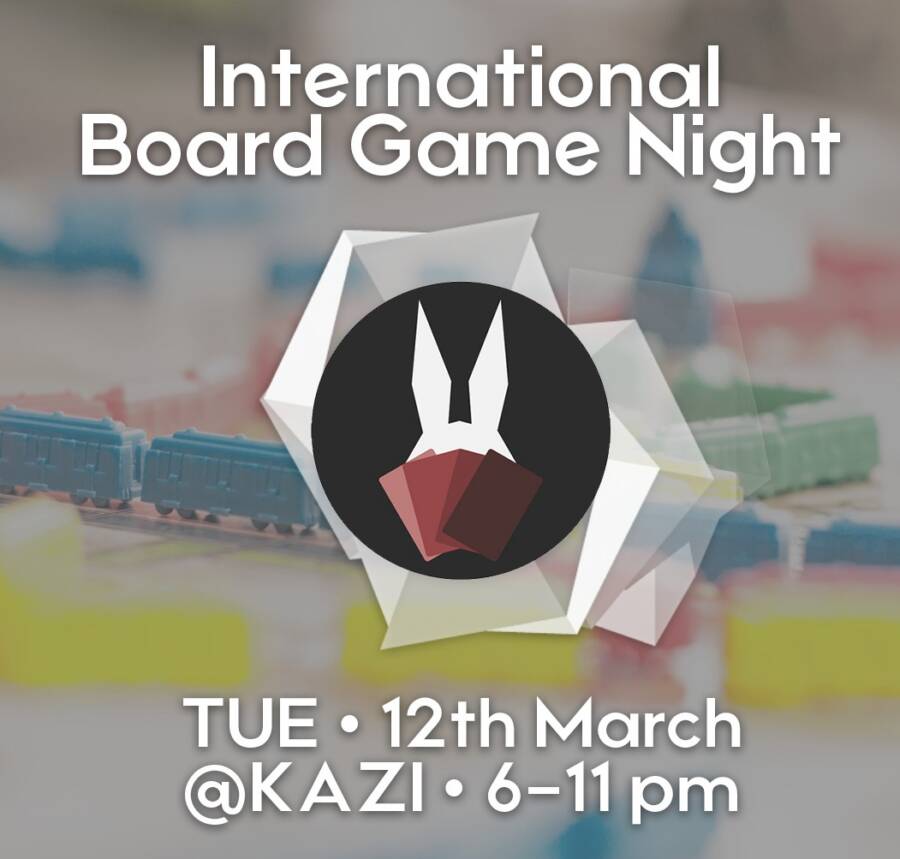 INTERNATIONAL BOARD GAME NIGHT