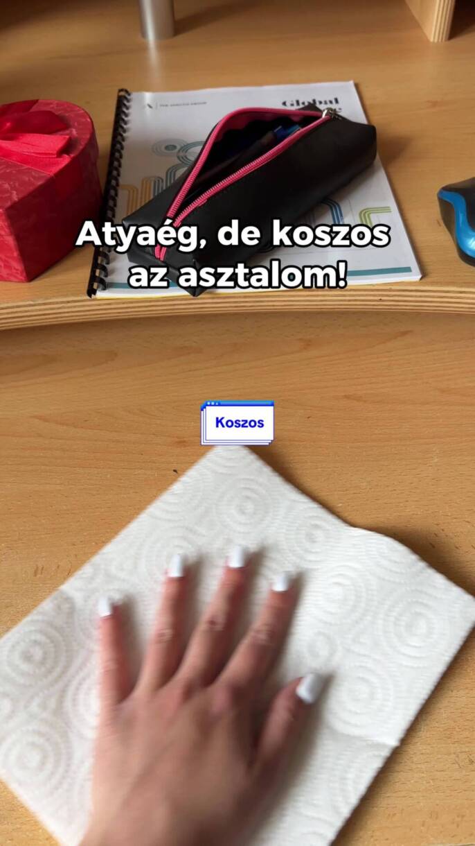 KOSZOS AZ ASZTALOM