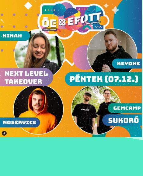 NEXT LEVEL TAKEOVER: KEYONE | NOSERVICE | GEMCAMP | NINAH fotó