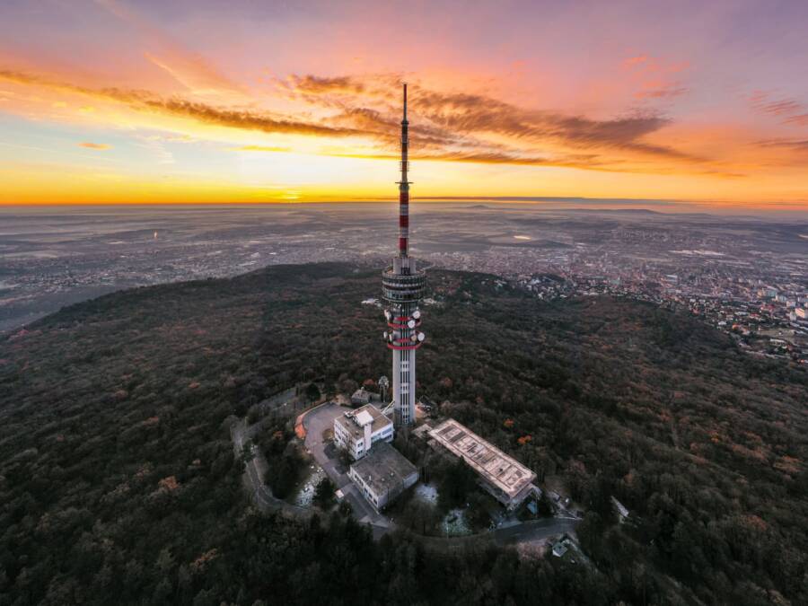 Pécs madártávlatból – Látogatás a TV-Toronyban