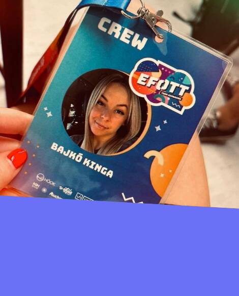EFOTT karrierek 1: Hogyan lettem HÖK-ösből brand manager? –  Bajkó Kinga
