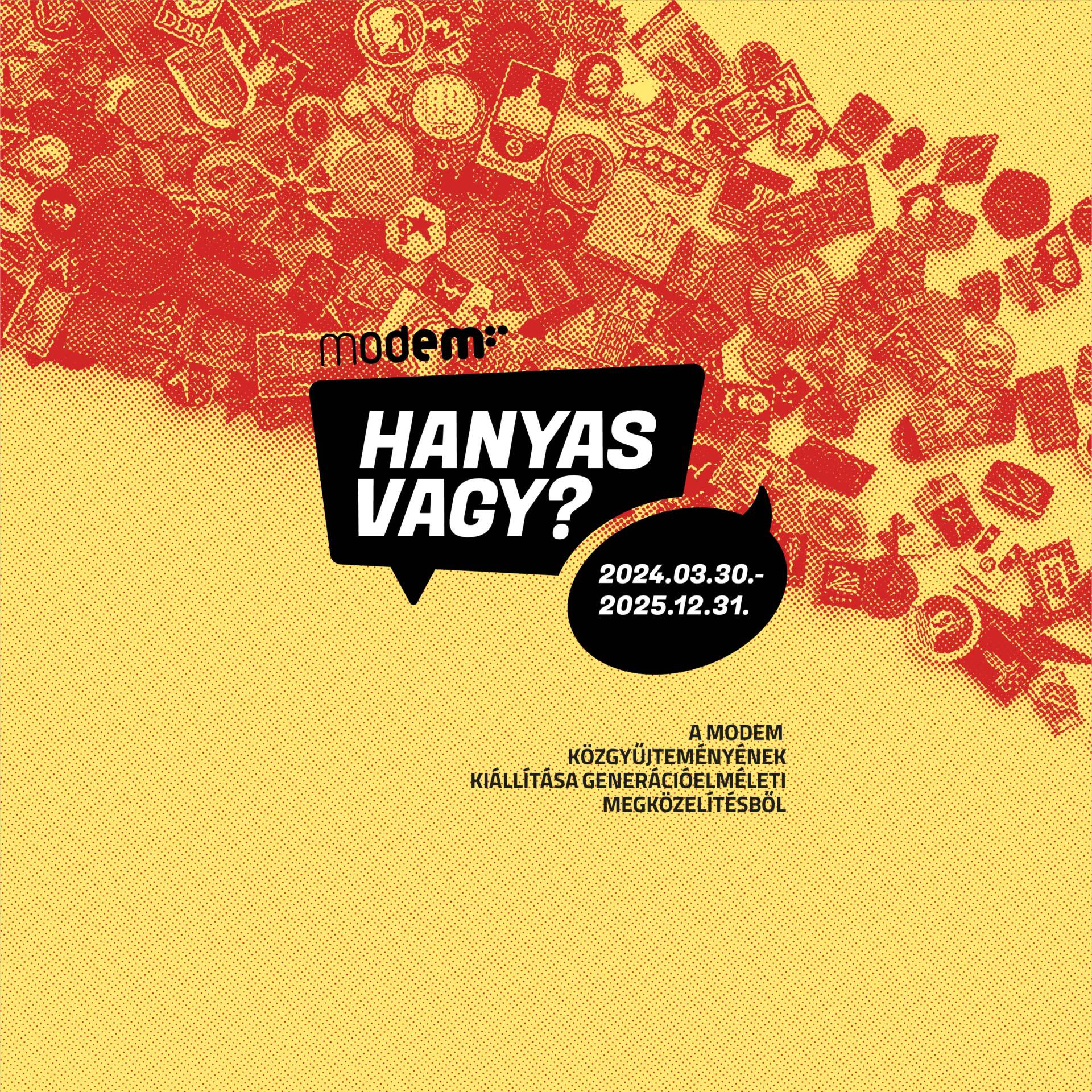 Tárlatvezetés Kovács Edward kurátorasszisztenssel a Hanyas vagy? című kiállításon fotó