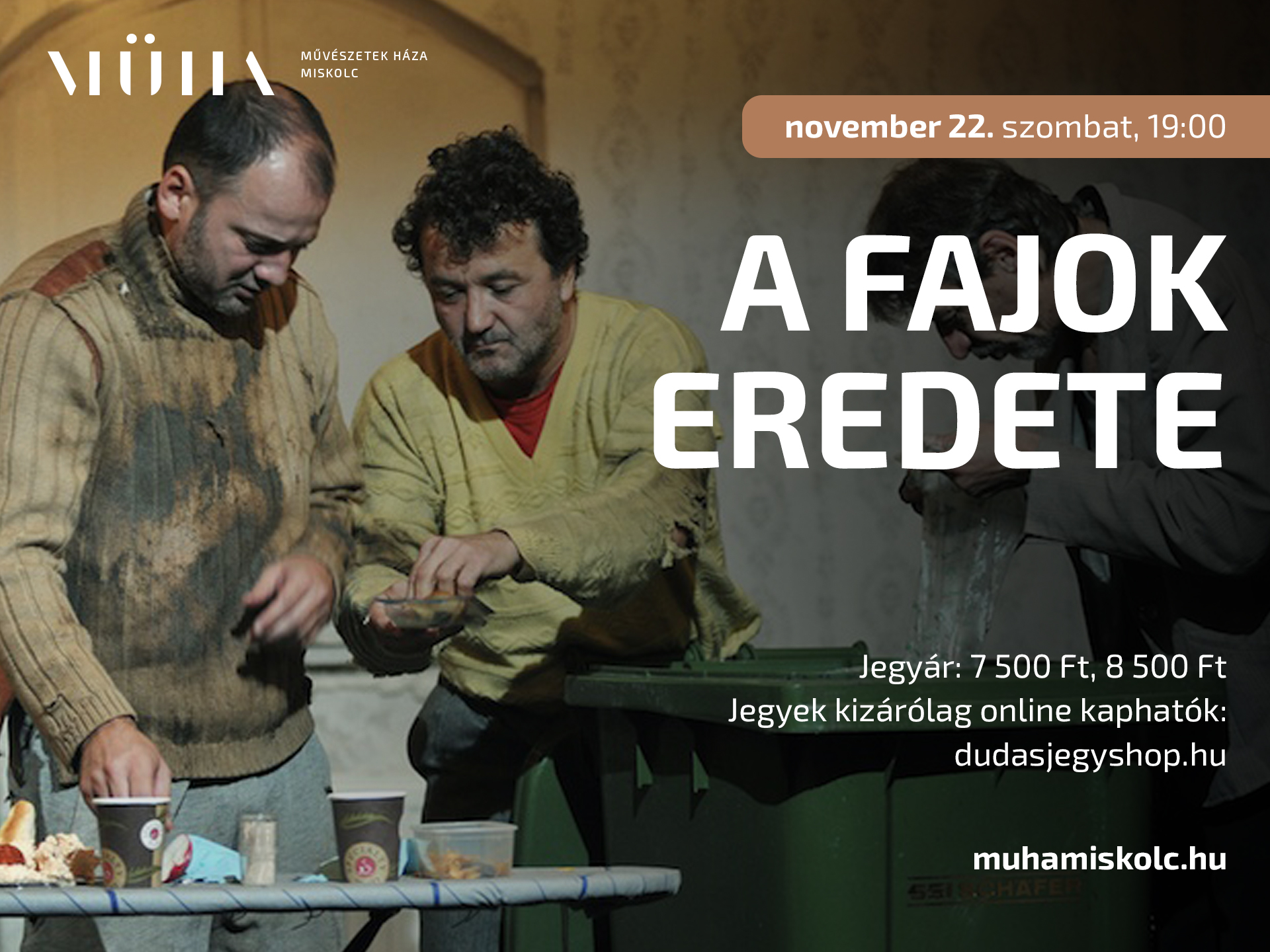 A fajok eredete – A NÉZŐMŰVÉSZETI Kft. előadása fotó