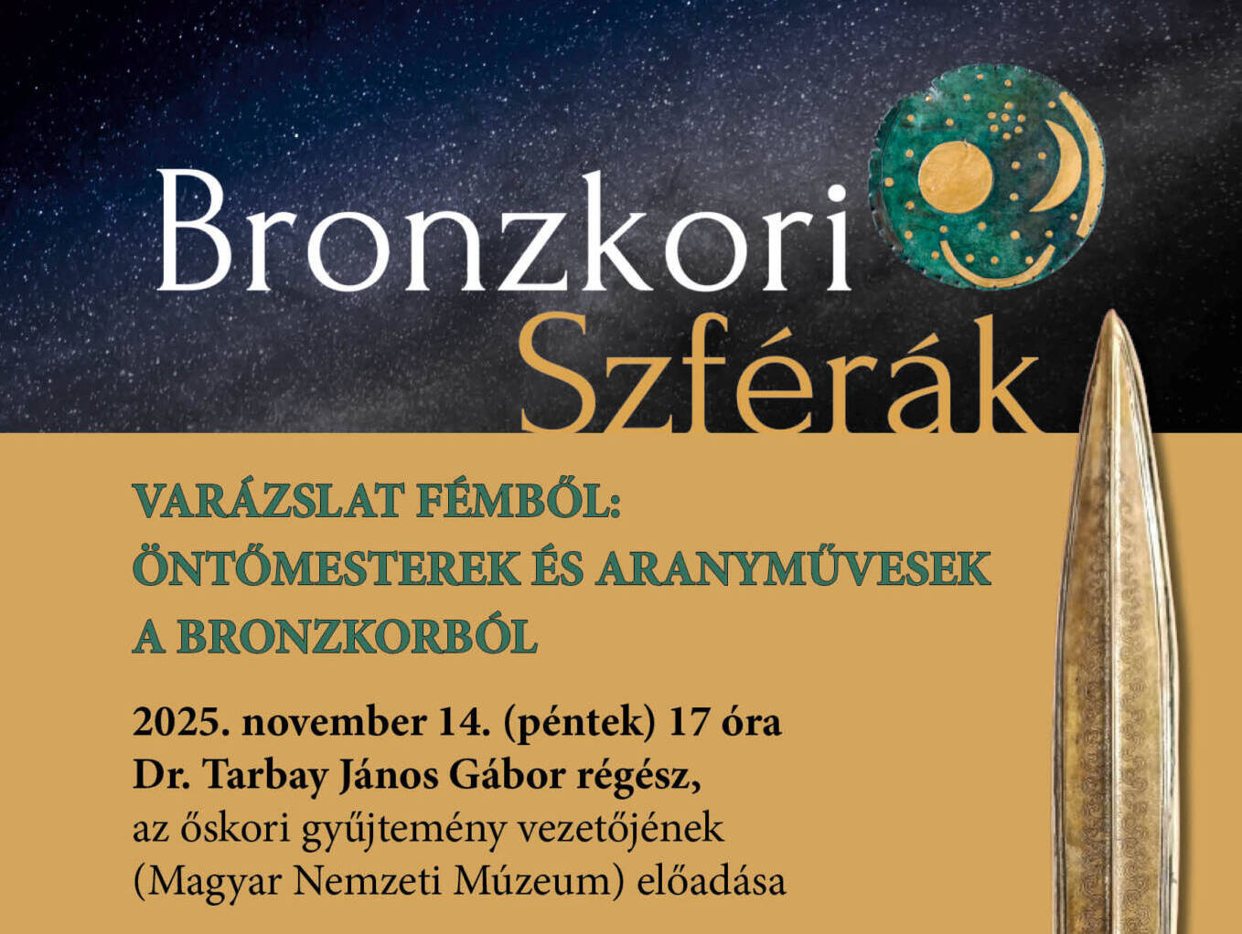 Varázslat fémből: öntőmesterek és aranyművesek a bronzkorból fotó