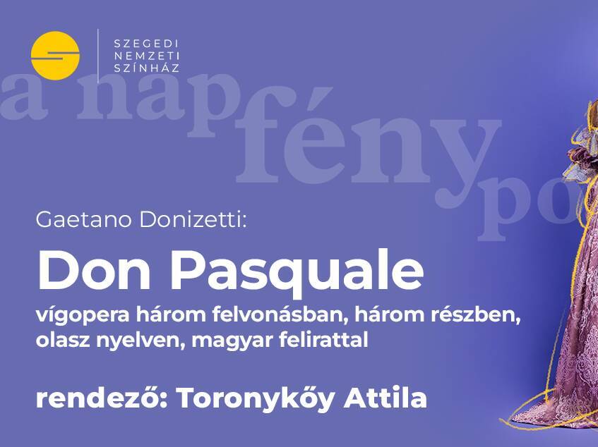 Don Pasquale – vígopera fotó