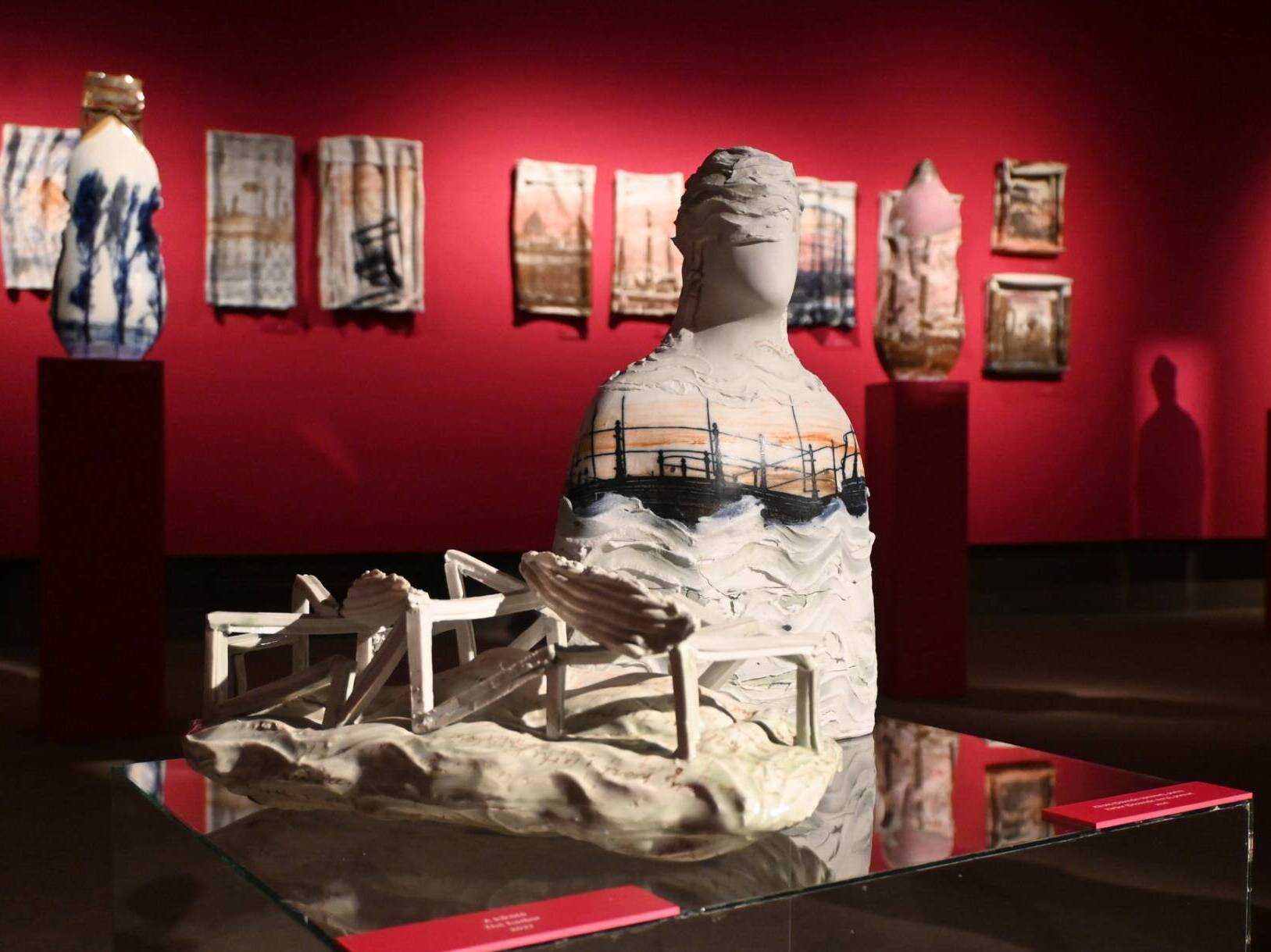 Geszler Mária a Képtár gyűjteményében fotó