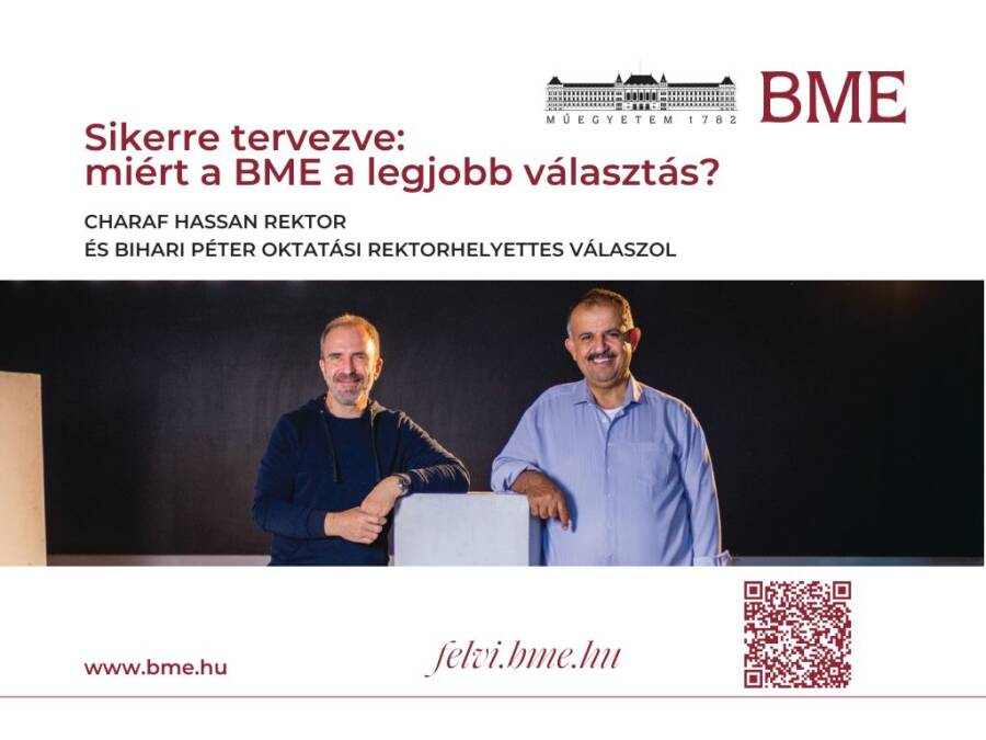 Sikerre tervezve: miért a BME a legjobb választás?