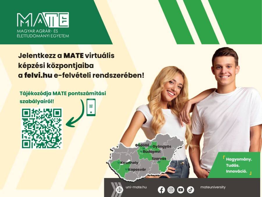Jelentkezz a MATE virtuális központjaiba