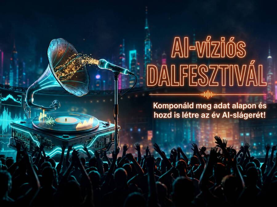 AI Dalfesztivál: dobd össze az év slágerét adatalapon