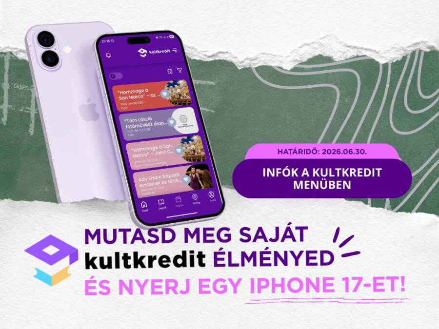 Mutasd meg a KultKredit élményedet – és nyerj egy iPhone 17-et!