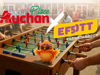 Találkozzunk az Auchan Placc-on az EFOTT-on!