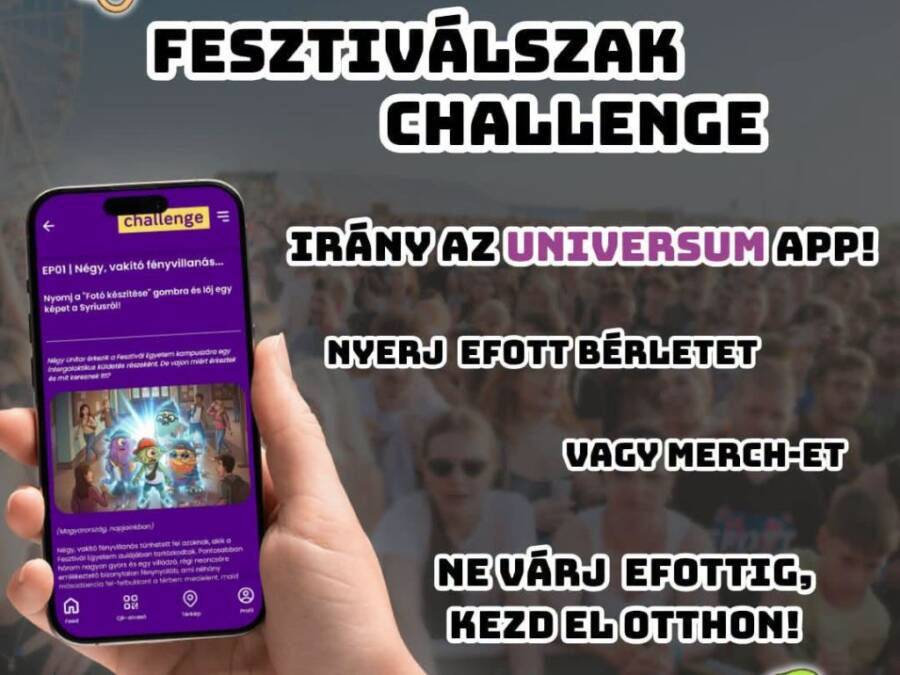 Három játék, rengeteg kihívás – fedezd fel az EFOTT Universum Challenge-et!