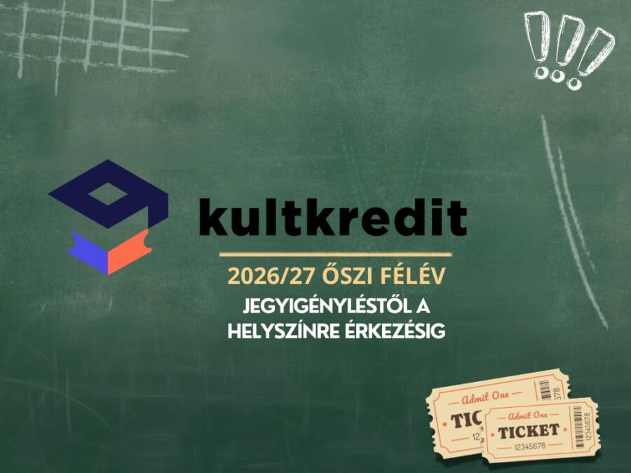 Így működik a KultKredit: belépéstől a helyszíni részvételig